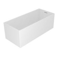 GSG VENUS VASCA FREE-STANDING IN ACRILICO CM 170X75 COMPLETA DI PILETTA E SCARICO