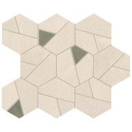 Boost Pro Ivory Mosaico Hex  Olive - Atlas Concorde A0QN CERAMICHE ATLAS CONCORDE - 1