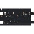 STONES&MORE 2.0  SAHARA NOIR MATT  LISTELLO SFALSATO 30X60 MODULO - CASA DOLCE CASA 756697