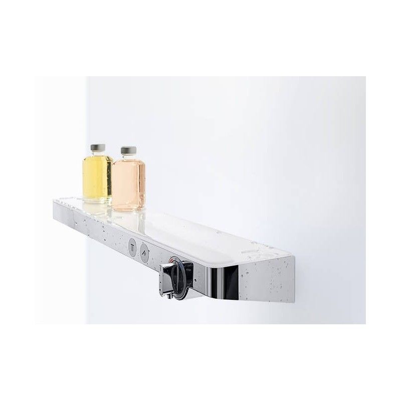 HANSGROHE  ShowerTablet Select Thermostatique 700 universal externe pour deux utilisateurs Bianco/cromo 13184400 HANSGROHE - 1