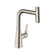 HANSGROHE  Metris Select Einhebel-Kuechenmixer 240 mit Ausziehauslauf Edelstahl  14857800 HANSGROHE - 1
