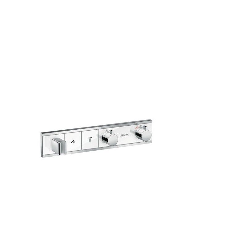 HANSGROHE  RainSelect Miscelatore termostatico ad incasso per 2 utenze Bianco/Cromo 15355400 HANSGROHE - 1