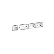 HANSGROHE  RainSelect Thermostatic mixer for concealed installation for 4 outlets Bianco/Cromo 15357400 HANSGROHE - 1