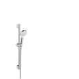 AXOR UNO Crometta Brauseset Vario mit Brausestange 65 cm Bianco/cromo 26532400 HANSGROHE - 1