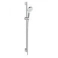 AXOR UNO Crometta Set de douche 1jet EcoSmart 9 l/min avec barre 90 cm 26539400 HANSGROHE - 1