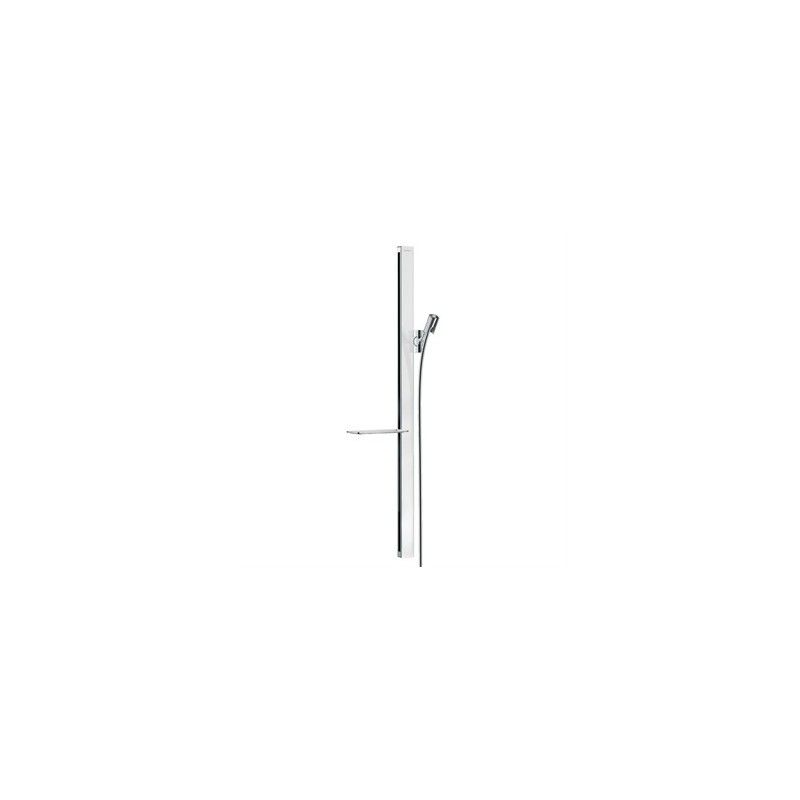 AXOR UNO Unica Barre de douche E 90 cm avec flexible de douche Bianco/cromo 27640400 HANSGROHE - 1