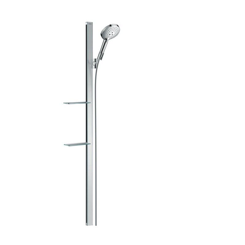 AXOR UNO Raindance Select S Shower set 120 3jet with shower rail 150 cm and soap dishes Cromo 27646000 HANSGROHE - 1