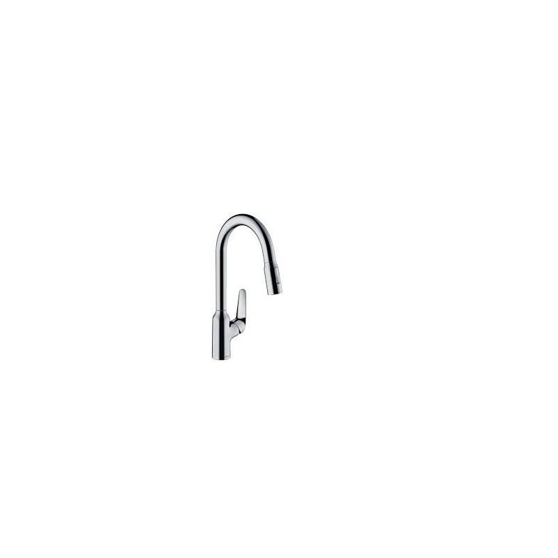 M42 M429-H220 Melangeur de cuisine a levier unique avec douchette extractible AX 71800000 HANSGROHE - 1