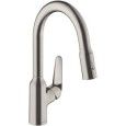 M42 M429-H180 Melangeur de cuisine a levier unique avec douchette extractible AX 71801800 HANSGROHE - 1