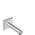 AXOR Uno Electronic basin mixer for concealed installation wall-mounted with spout 160 mm AX 45110000 HANSGROHE - 1