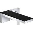 AXOR MyEdition Mitigeur de lavabo pour solution encastree mural chrome/verre noir AX 47060600 HANSGROHE - 1