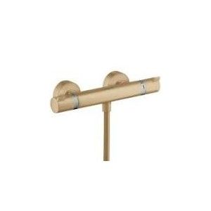 Ecostat - Mitigeur thermostatique de douche externe - bronze brosse AX 13116140 HANSGROHE - 1