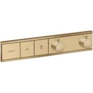 RainSelect - Thermostat for concealed installation for 2 functions - brushed bronze AX 15380140 HANSGROHE - 1