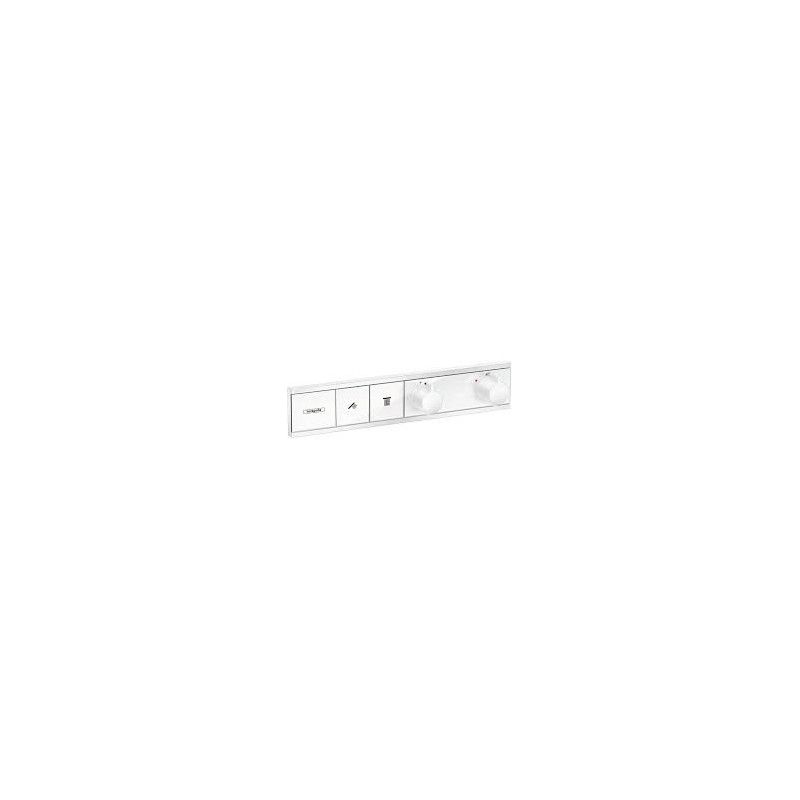 RainSelect - Thermostat for concealed installation for 2 functions - matt white AX 15380700 HANSGROHE - 1