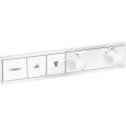 RainSelect - Thermostat for concealed installation for 2 functions - matt white AX 15380700 HANSGROHE - 1