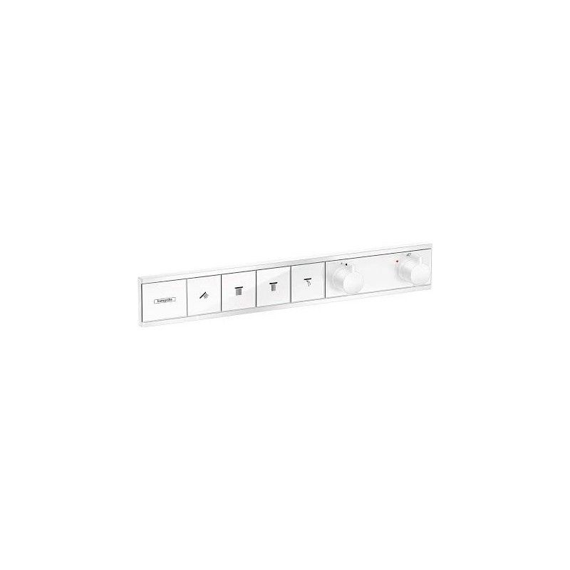 RainSelect - Termostatico ad incasso per 4 utenze - bianco opaco AX 15382700 HANSGROHE - 1