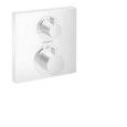Ecostat Square - Thermostatmischer Unterputz fuer 2 Verbraucher - Mattweiss AX 15714700 HANSGROHE - 1