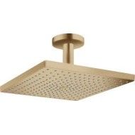 Raindance E - Douche de tete 300 1jet avec raccord plafond - bronze brosse AX 26250140 HANSGROHE - 1