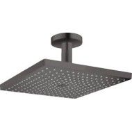 Raindance E - Soffione doccia 300 1jet con connessione soffitto - cromo nero satinato AX 26250340 HANSGROHE - 1