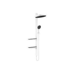Rainfinity - Showerpipe 360 1jet pour solution encastree - Blanc matt HG 26842700 HANSGROHE - 1