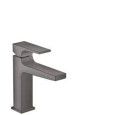 Metropol - Single lever basin mixer 110 with lever handle with push-open waste - Brushed Black Chrome HANSGROHE  32507340 HANSGR