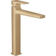 Metropol - Miscelatore monocomando lavabo 260 da catino con maniglia a leva e push-open - bronzo satinato HANSGROHE  32512140 HA