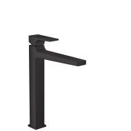 Metropol - Single lever basin mixer 260 da Wash bowl with lever handle with push-open waste - matt black HANSGROHE  32512670 HAN