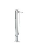 Metropol - Single lever manual bath mixer floor-standing with lever handle - matt white HANSGROHE  32532700 HANSGROHE - 1