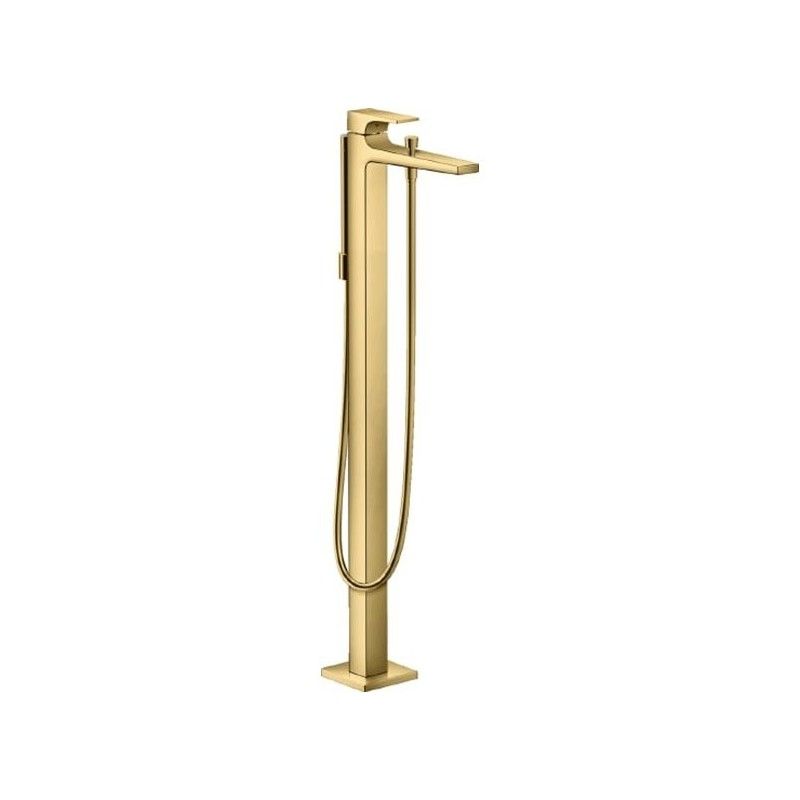 Metropol - Single lever manual bath mixer floor-standing with lever handle - polished gold-optic HANSGROHE  32532990 HANSGROHE -