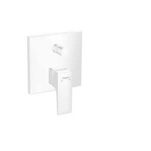 Metropol - Set de finition mitigeur bainpour solution encastree poignee manette - Blanc matt HANSGROHE  32545700 HANSGROHE - 1