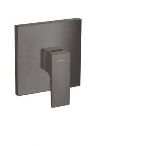 Metropol - Miscelatore monocomando doccia ad incasso con maniglia a leva - cromo nero satinato HANSGROHE  32565340 HANSGROHE - 1