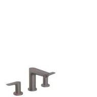 Talis E - 3-hole basin mixer  with Pop-up waste set - Brushed Black Chrome HG 71733340 HANSGROHE - 1