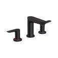Talis E - 3-Loch Waschtischarmatur  mit Zugstangen-Ablaufgarnitur - Mattschwarz HG 71733670 HANSGROHE - 1