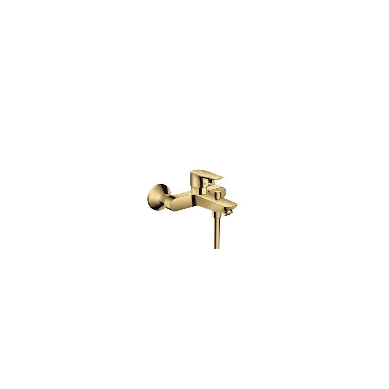 Talis E - Single lever manual bath mixer for exposed installation - polished gold-optic HG 71740990 HANSGROHE - 1