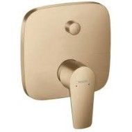 Talis E - Single lever manual bath mixer for concealed installation - brushed bronze HG 71745140 HANSGROHE - 1