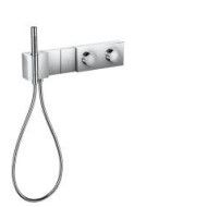 Module thermostatique Select 470/100 pour 2 fonctions pour solution encastree - coupe de diamant  HG 46701000 HANSGROHE - 1