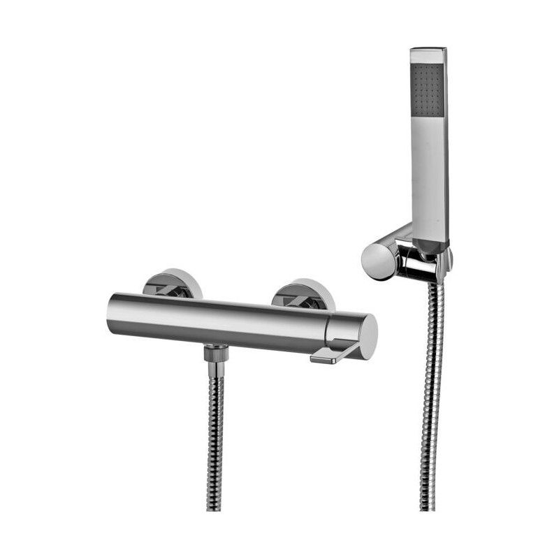 Rock Duschmischer ohne Duschset mit unterem Aufsatz 1/2G Paffoni RO 168CR RUBINETTERIA PAFFONI - 1