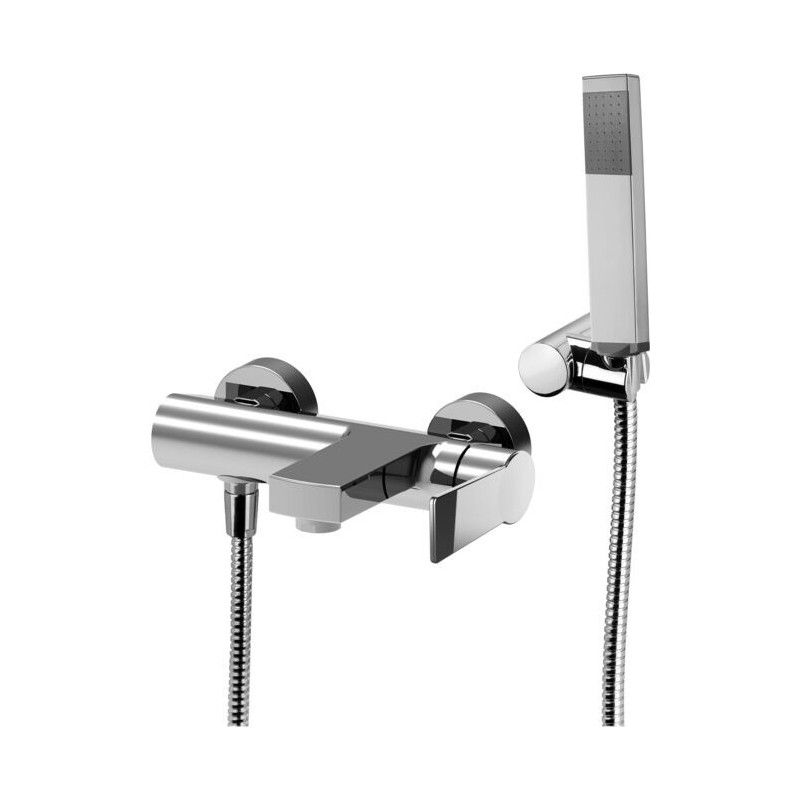 Tango Bath Shower Mixer with diverter Cromo -  Paffoni TA023CR RUBINETTERIA PAFFONI - 1