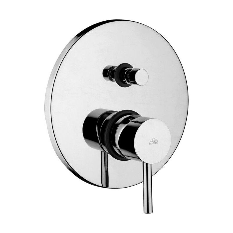 Birillo Built-in shower mixer 1 outlets  Cromo -  Paffoni BI015CR RUBINETTERIA PAFFONI - 1