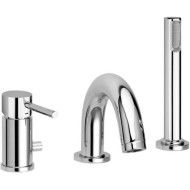 Birillo Rand-Badewannenmischer mit erhöhte Kapazität Cromo -  Paffoni BI 047CR RUBINETTERIA PAFFONI - 1