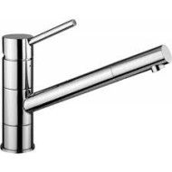 Birillo Mélangeur d'évier monotrou avec canon pivotant Cromo -  Paffoni BI 182CR RUBINETTERIA PAFFONI - 1