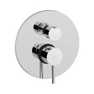 Light Built-in shower mixer (2 uscite) Cromo -  Paffoni LIG 018CR RUBINETTERIA PAFFONI - 1