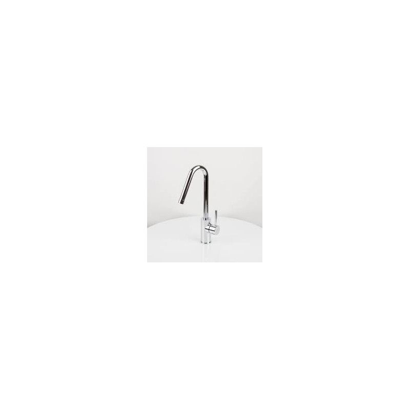 Light Wash basin Mixer with swivelling spout Cromo -  Paffoni LIG 977CR RUBINETTERIA PAFFONI - 1