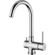 Stick miscelatore lavello monoforo con canna orientabile  Cromo -  Paffoni SK 190CR RUBINETTERIA PAFFONI - 1