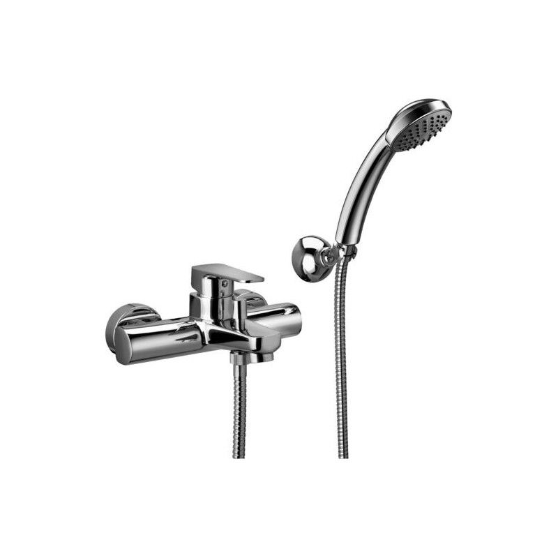 Sly Bath Shower Mixer with diverter Cromo -  Paffoni SY 026CR RUBINETTERIA PAFFONI - 1