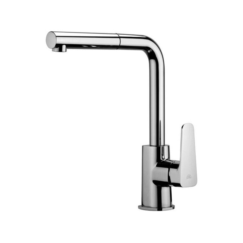 Sly One hole Sink Mxer with swivelling spout Cromo -  Paffoni SY 185CR RUBINETTERIA PAFFONI - 1