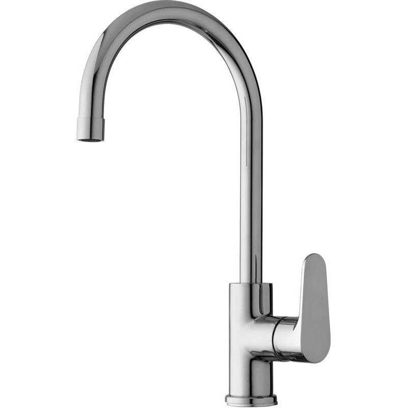 Green Mélangeur d'évier monotrou avec canon pivotant Cromo -  Paffoni GR 180CR RUBINETTERIA PAFFONI - 1