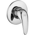 Nettuno Due Built-in shower mixer 1 outlet Cromo -  Paffoni ND 010CR RUBINETTERIA PAFFONI - 1