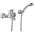 Nettuno Due Bath Shower Mixer with diverter  Cromo -  Paffoni ND 023CR RUBINETTERIA PAFFONI - 1