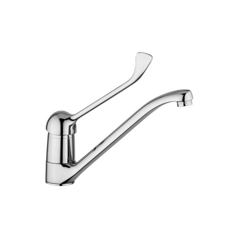 Nettuno Due miscelatore lavello monoforo con canna orientabile Cromo -  Paffoni ND 303CRF RUBINETTERIA PAFFONI - 1